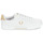Schuhe Herren Sneaker Low Fred Perry B722 Leather Weiß / Gold