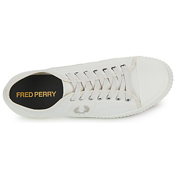 Fred Perry B4365 Hughes Low Canvas Weiß
