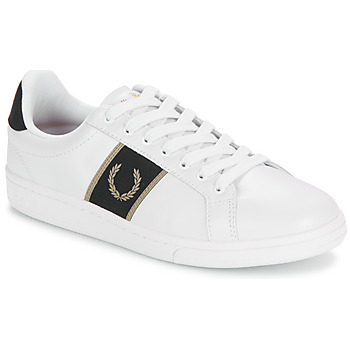 Fred Perry B721 Leather Branded Webbing 