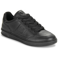 Schuhe Herren Sneaker Low Fred Perry B440 TEXTURED Leather    