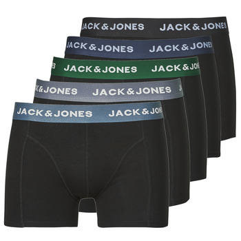 Sous-vêtements Homme Boxers Jack & Jones JACSOLID TRUNKS 5 PACK OP 