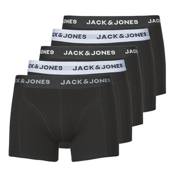 Sous-vêtements Homme Boxers Jack & Jones JACSOLID TRUNKS 5 PACK OP 