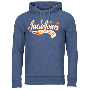 Kleidung Herren Sweatshirts Jack & Jones JJELOGO SWEAT HOOD 2 COL 23/24 Marineblau