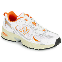 Schuhe Damen Sneaker Low New Balance 530 Weiß / Orange / Silbrig