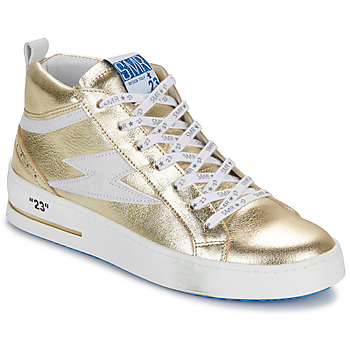 Schuhe Damen Sneaker High Semerdjian GIBRA Golden
