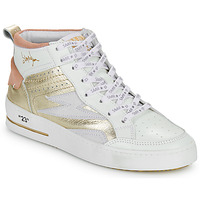Schuhe Damen Sneaker High Semerdjian MISTRAL Weiß / Golden