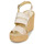 Schuhe Damen Sandalen / Sandaletten Replay  Beige / Golden
