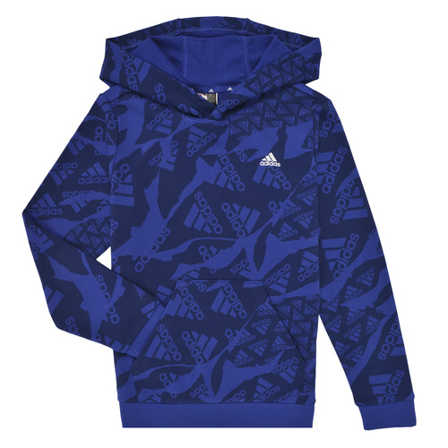 Kleidung Jungen Sweatshirts Adidas Sportswear J CAMLOG FT HD Blau