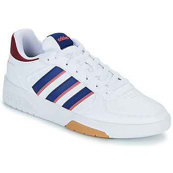 Schuhe Herren Sneaker Low Adidas Sportswear COURTBEAT Weiß / Blau / Rot
