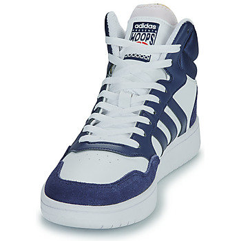 Adidas Sportswear HOOPS 3.0 MID Marineblau / Weiß