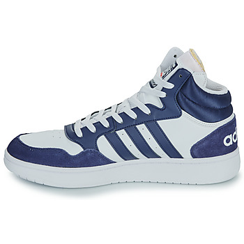 Adidas Sportswear HOOPS 3.0 MID Marineblau / Weiß