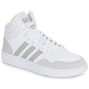 Schuhe Herren Sneaker High Adidas Sportswear HOOPS 3.0 MID Weiß / Beige
