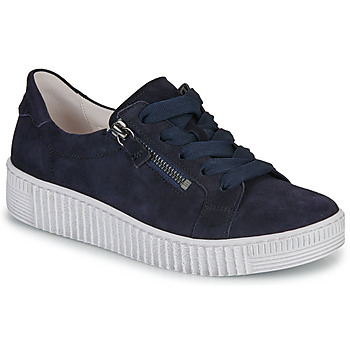 Schuhe Damen Sneaker Low Gabor 4333416 Marineblau