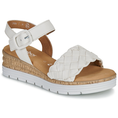 Schuhe Damen Sandalen / Sandaletten Gabor 4270321 Weiß