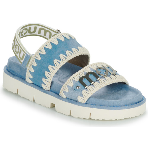Schuhe Damen Sandalen / Sandaletten Mou MU.SW461001T Blau