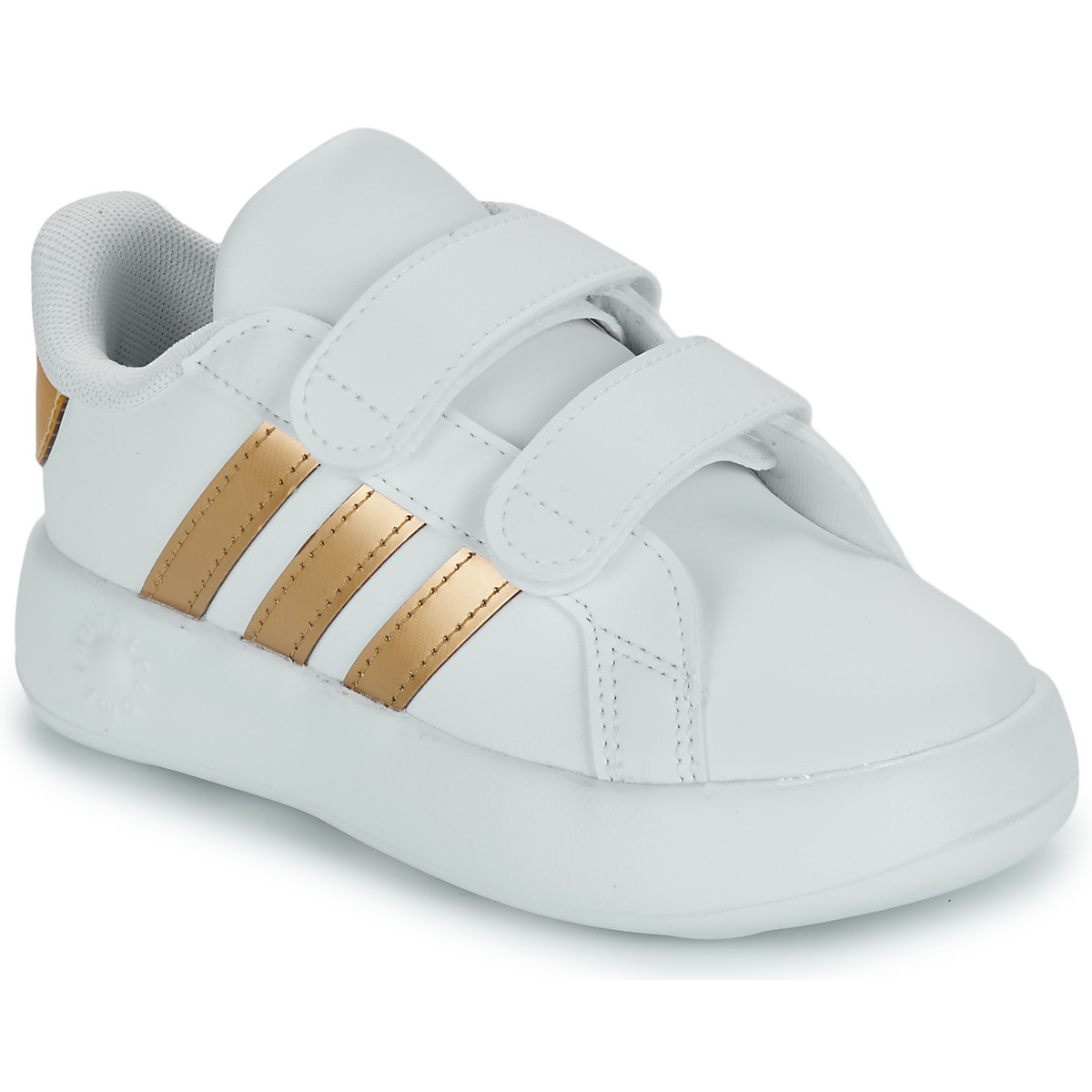 Schuhe Mädchen Sneaker Low Adidas Sportswear GRAND COURT 2.0 CF I Weiß / Golden