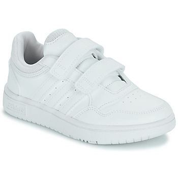 Schuhe Kinder Sneaker Low Adidas Sportswear HOOPS 3.0 CF C Weiß