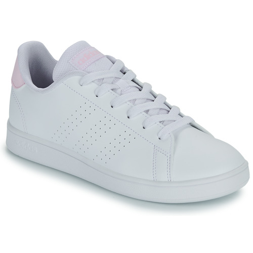Schuhe Mädchen Sneaker Low Adidas Sportswear ADVANTAGE K Weiß