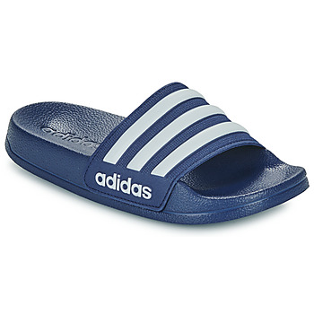 Schuhe Kinder Pantoletten Adidas Sportswear ADILETTE SHOWER K Blau