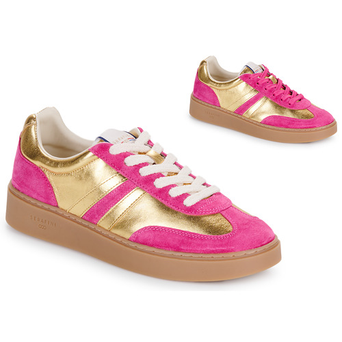 Schuhe Damen Sneaker Low Serafini COURT Golden