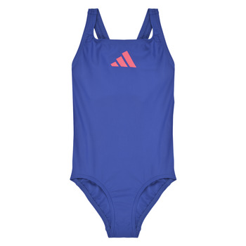 Kleidung Mädchen Badeanzug adidas Performance 3 BARS SOL ST Y Blau