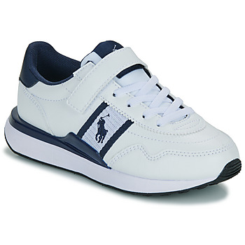 Schuhe Kinder Sneaker Low Polo Ralph Lauren TRAIN 89 SPORT PS Weiß / Marineblau