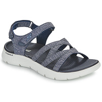 Schuhe Damen Sandalen / Sandaletten Skechers GO WALK FLEX SANDAL - SUNSHINE Marineblau