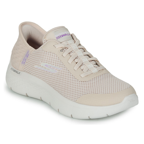 Schuhe Damen Sneaker Low Skechers HANDS FREE SLIP INS : GO WALK FLEX - GRAND ENTRY Beige