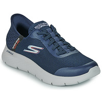 Schuhe Herren Sneaker Low Skechers HANDS FREE SLIP INS : GO WALK FLEX - HANDS UP Marineblau
