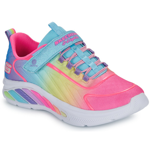 Chaussures Fille Baskets basses Skechers RAINBOW CRUISERS 
