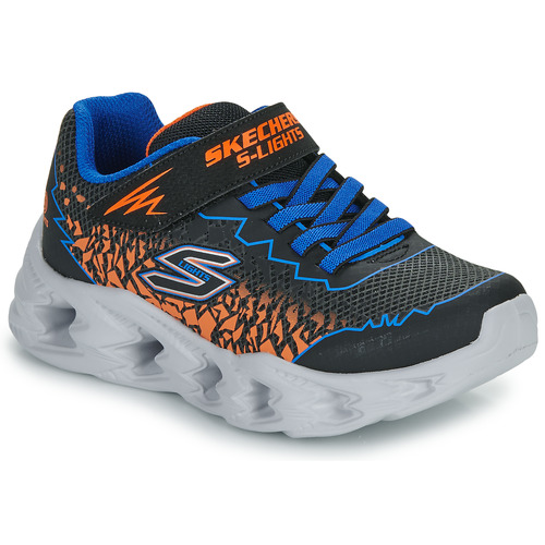 Schuhe Jungen Sneaker Low Skechers LIGHTS: VORTEX 2.0 - ZORENTO Blau / Orange