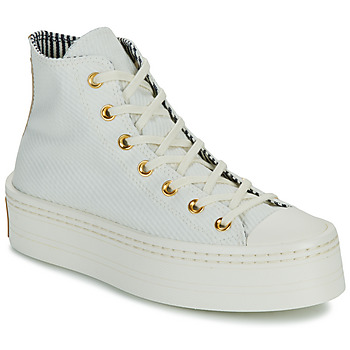 Schuhe Damen Sneaker High Converse CHUCK TAYLOR ALL STAR MODERN LIFT Weiß