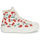 Schuhe Damen Sneaker High Converse CHUCK TAYLOR ALL STAR LIFT Weiß / Rot