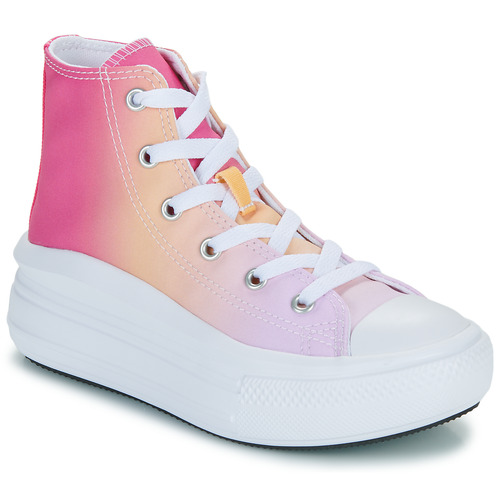 Chaussures Fille Baskets montantes Converse CHUCK TAYLOR ALL STAR MOVE PLATFORM BRIGHT OMBRE 