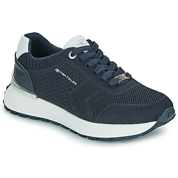 Schuhe Damen Sneaker Low Tom Tailor 6390340017 Marineblau