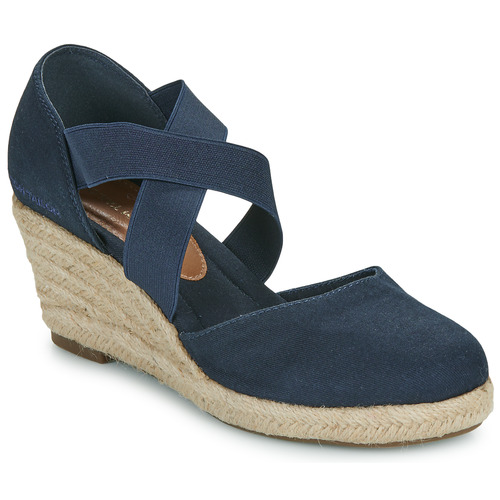 Schuhe Damen Sandalen / Sandaletten Tom Tailor 5390090020 Marineblau