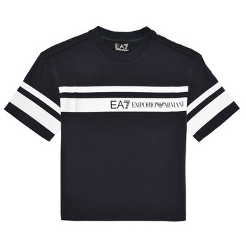 Kleidung Jungen T-Shirts Emporio Armani EA7 TSHIRT 3DBT58 Weiß