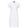 Kleidung Damen Kurze Kleider Emporio Armani EA7 ROBE POLO Weiß / Golden
