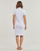 Kleidung Damen Kurze Kleider Emporio Armani EA7 ROBE POLO Weiß / Golden
