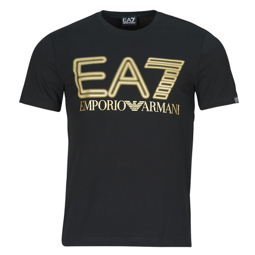 Kleidung Herren T-Shirts Emporio Armani EA7 TSHIRT 3DPT37 Golden
