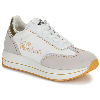Schuhe Damen Sneaker Low Love Moschino DAILY RUNNING Golden