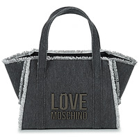 Taschen Damen Handtasche Love Moschino DENIM JC4316PP0I Grau