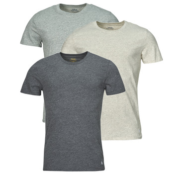 Kleidung Herren T-Shirts Polo Ralph Lauren S / S CREW-3 PACK-CREW UNDERSHIRT Grau