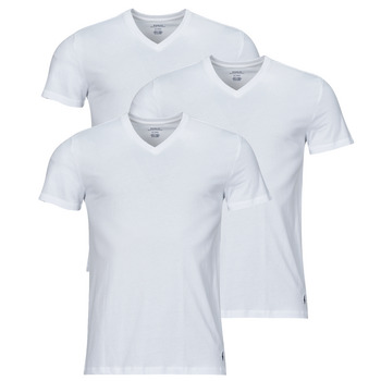 Vêtements Homme T-shirts manches courtes Polo Ralph Lauren S / S V-NECK-3 PACK-V-NECK UNDERSHIRT 