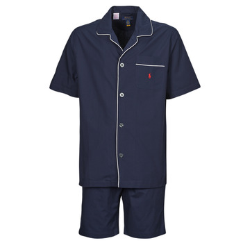 Kleidung Herren Pyjamas/ Nachthemden Polo Ralph Lauren S / S PJ SET-SLEEP-SET Marineblau