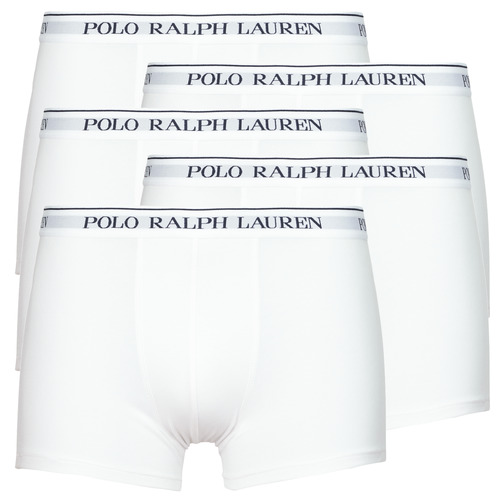 Unterwäsche Herren Boxer Polo Ralph Lauren CLSSIC TRUNK-5 PACK-TRUNK Weiß