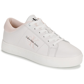 Schuhe Damen Sneaker Low Calvin Klein Jeans CLASSIC CUPSOLE LOWLACEUP LTH Weiß