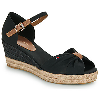 Chaussures Femme Espadrilles Tommy Hilfiger BASIC OPEN TOE MID WEDGE 