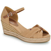 Chaussures Femme Espadrilles Tommy Hilfiger BASIC OPEN TOE MID WEDGE 