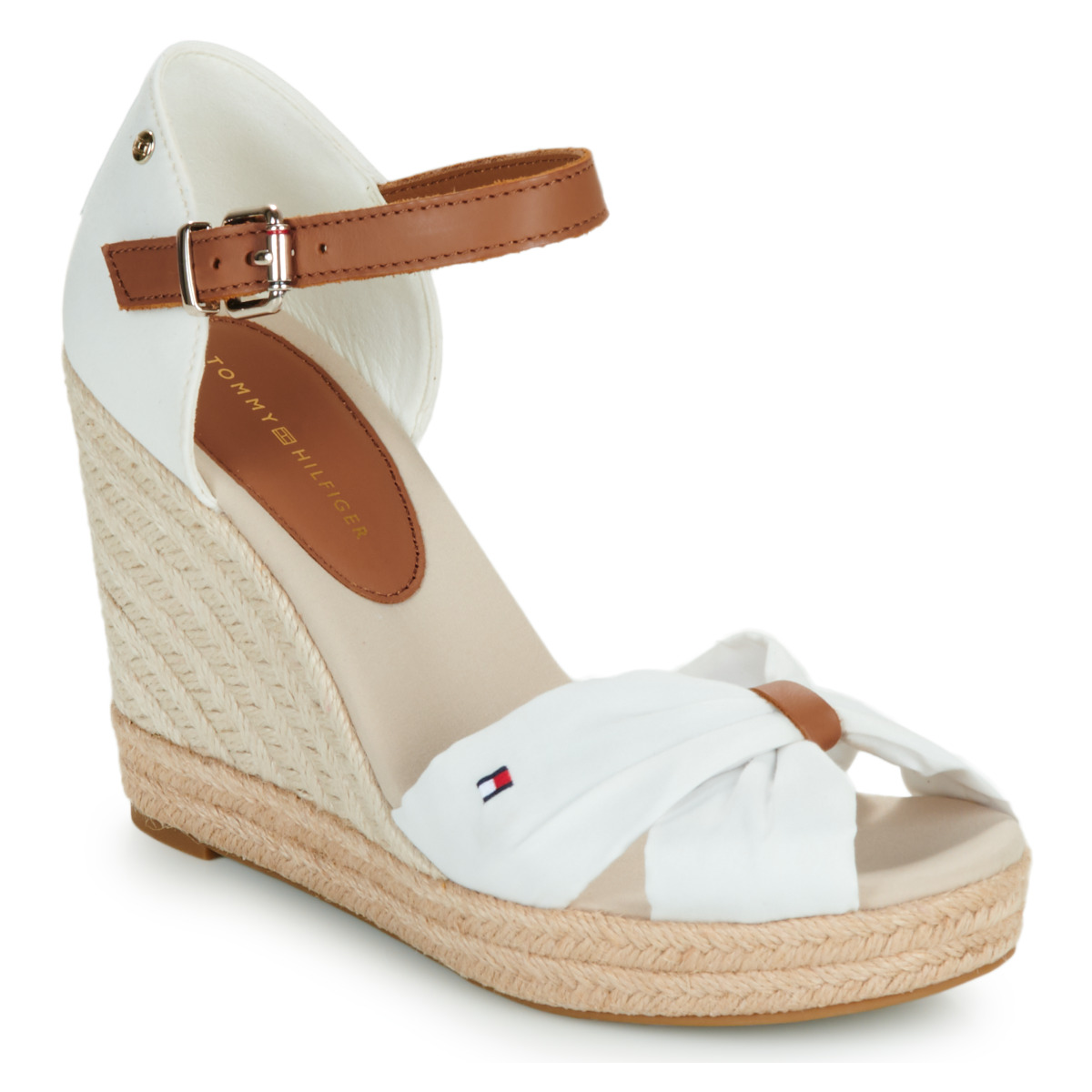 Chaussures Femme Espadrilles Tommy Hilfiger BASIC OPEN TOE HIGH WEDGE 